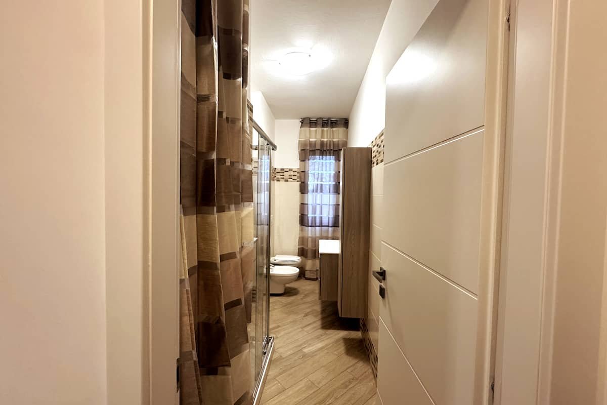 Bagno e lavanderia di Dimora Eleonora