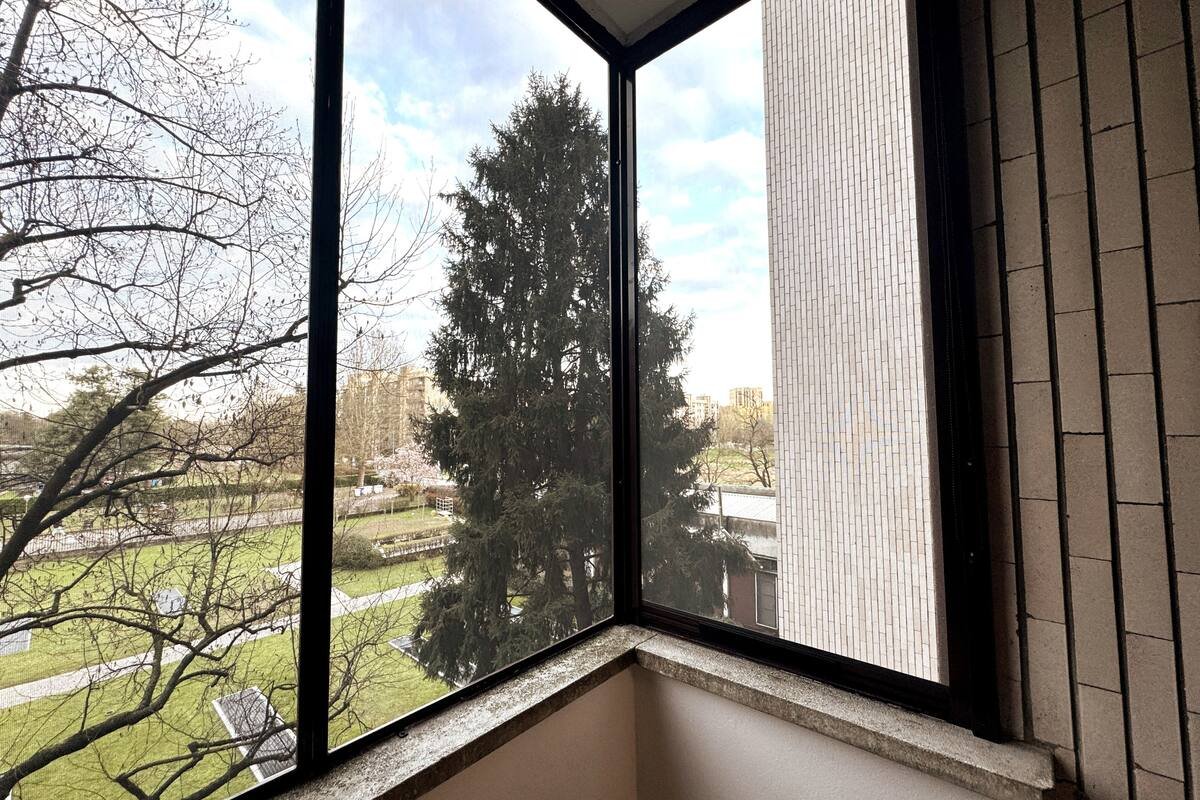 Balcone e vista sul verde di Dimora Eleonora